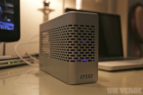 MSI GUS II กล่องใส่กราฟิกการ์ดแยกเสริมพลังให้กับ MacBook