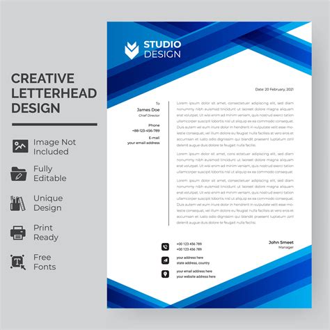 Letterhead Template With Logo