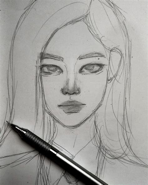 Jennie | Sketches, Art, Sketch 2