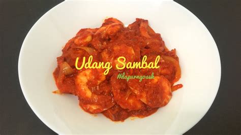 Resepi Udang Sambal Mudah Dan Sedap - YouTube