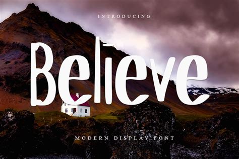 Believe Font by Intana Type · Creative Fabrica