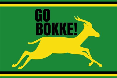 Springboks logo Placemats - TenStickers