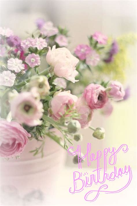 Happy Birthday Más Happy Birthday Flower, Happy Birthday Quotes, Happy ...