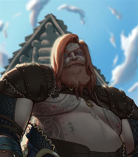 ArtStation - THOR - GOD OF WAR RAGNAROK Fan art