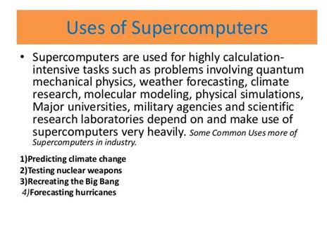 supercomputer