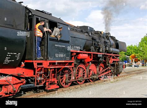 Steam locomotive at the German Steam Locomotive Museum, Neuenmarkt ...