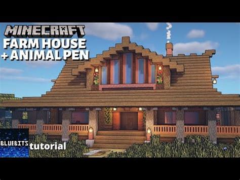 Minecraft Farm House Tutorial