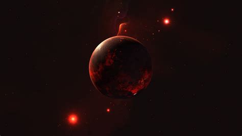 5120x2880 Resolution Planet In Space 5K Wallpaper - Wallpapers Den