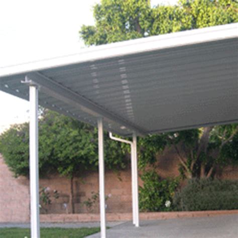 Aluminum Patio Cover With Pan Roof Style - Patio Ideas