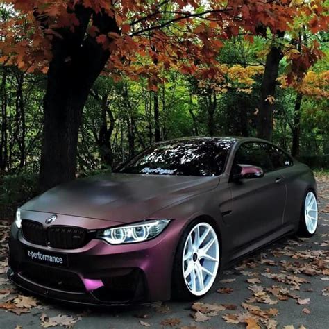 BMW F82 M4 matte purple | Super cars, Bmw cars, Bmw