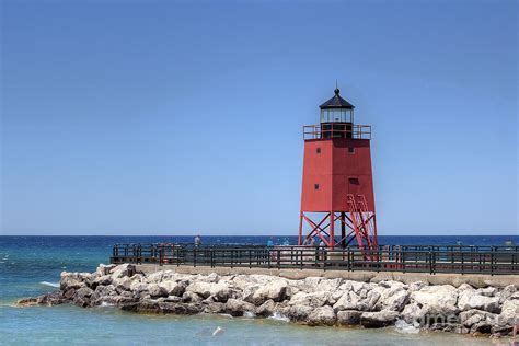 Charlevoix Lighthouse Photograph by Twenty Two North Photography - Pixels