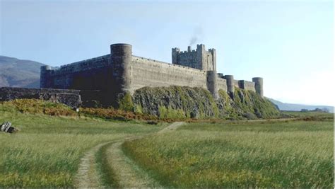 Wentworth Prison Screenshot = Bamburgh Castle with CGI enhancements | Wentworth prison ...