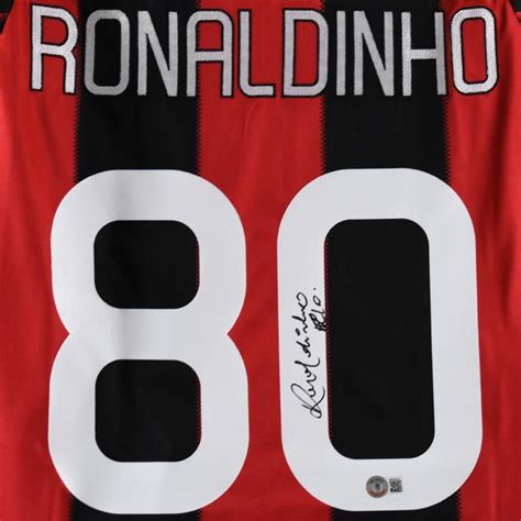 Ronaldinho AC Milan Jersey by Ronaldinho