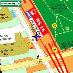 Entrance/Exit B - Ang Mo Kio MRT Station (NS16) Image Singapore