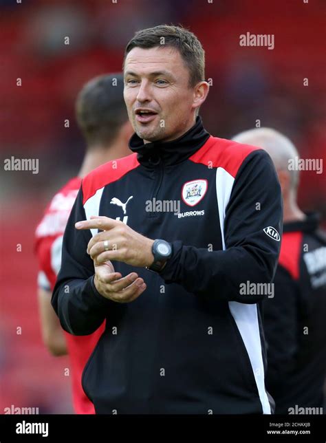 Barnsley head coach Paul Heckingbottom Stock Photo - Alamy