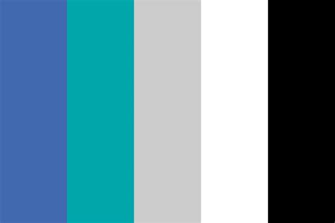 Blue Magazine Color Palette. #colorpalettes #colorschemes #design # ...