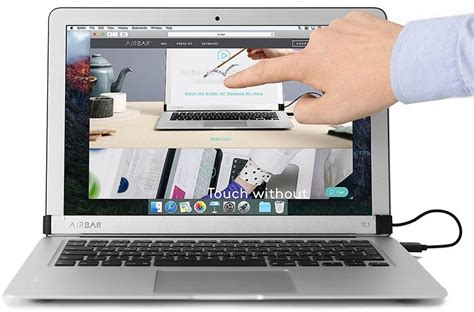 'AirBar' Accessory That Gives 13-Inch MacBook Air a Touchscreen is Now Available - MacRumors