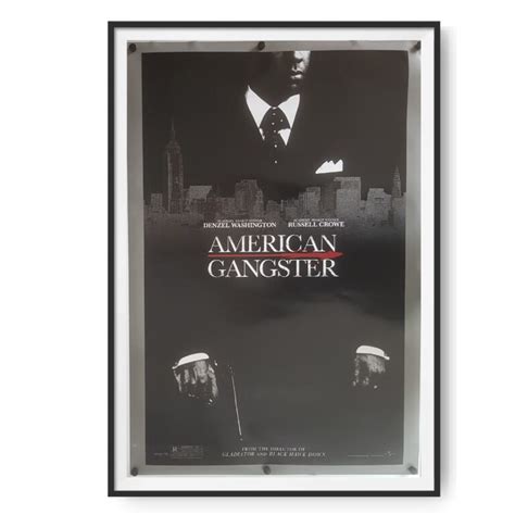 American Gangster (2007) Original US One Sheet Poster - Cinema Poster Gallery