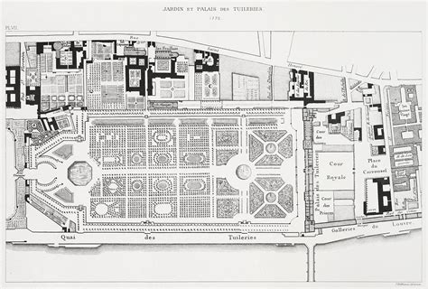 The Jardin des Tuileries and the Palais des Tuileries in 1770, Paris | Paris photos, Tuileries ...