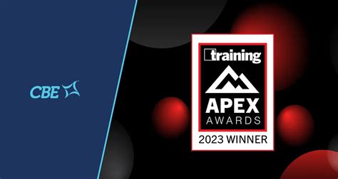 CBE Companies Among 2023 Training APEX Award Winners - CBE Companies