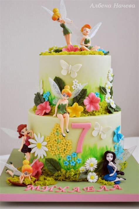 Tinkerbell - Fairies | Fairy birthday cake, Tinkerbell birthday cakes ...