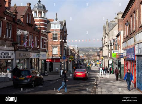 King Street, Belper, Derbyshire, England, U.K Stock Photo - Alamy