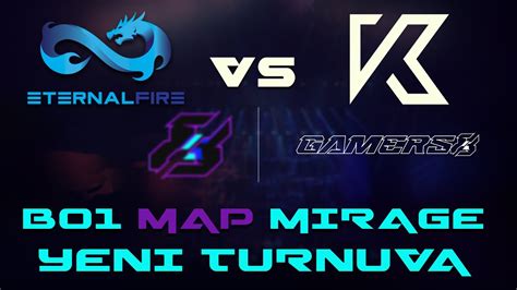 ETERNALFIRE vs KATUNA | Gamers8 Open Qualifiers | BO1 | Map MIRAGE - YouTube