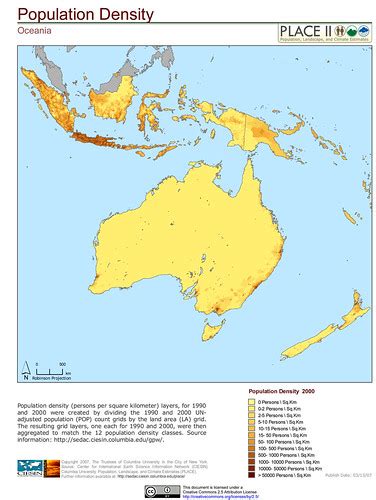 Oceania: Population Density | Population Density (per person… | Flickr