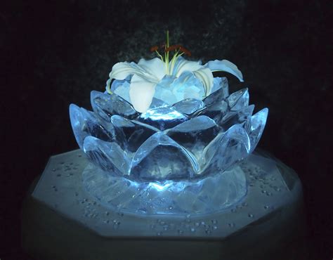 Frozen Rose Ice Sculptures and Wedding Centerpieces | Ice sculpture wedding, Diy wedding flowers ...