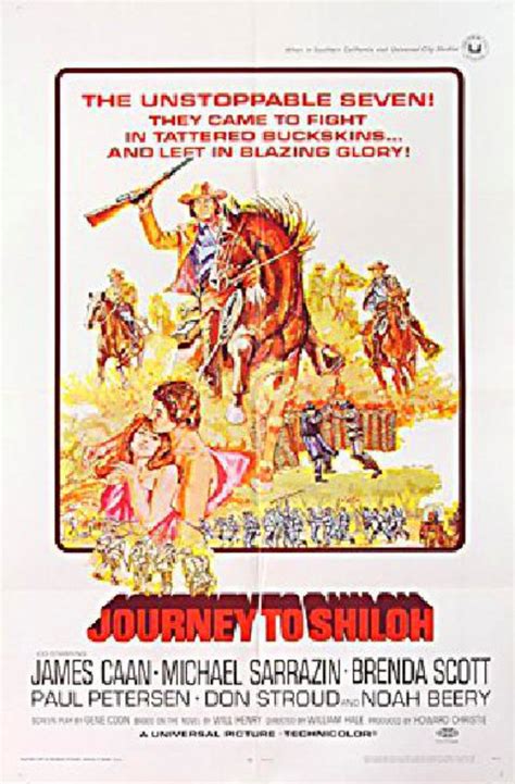 Journey to Shiloh Original 1968 U.S. One Sheet Movie Poster ...