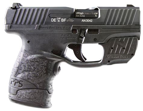 WALTHER - WAL PPS M2 9MM 3.2 7RD W/LASER BLK