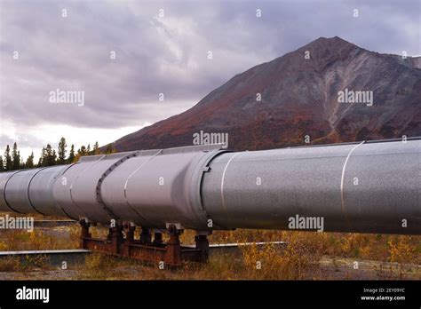 Trans alaska pipeline construction hi-res stock photography and images - Alamy