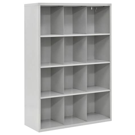 66 in. H x 46 in. W x 18 in. D Dove Gray 12-Cube Cubby Organizer-IC00461866-05 - The Home Depot