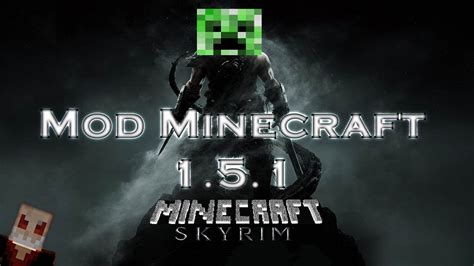 The elder Scrolls V: SKYRIM Mod para minecraft 1.5.1 - YouTube