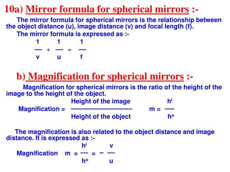 PPT - CHAPTER - 10 LIGHT : REFLECTION AND REFRACTION PowerPoint ...