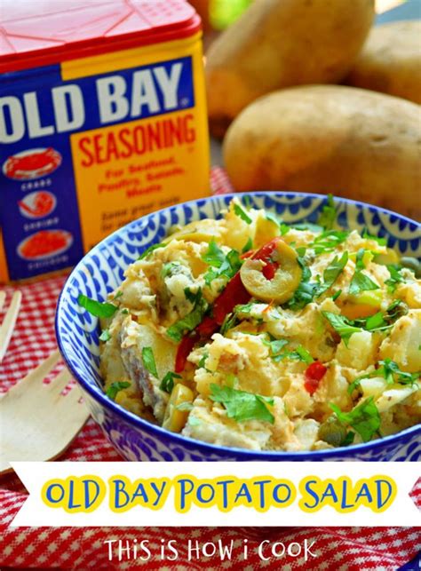 Old Bay Potato Salad - This Is How I Cook | Recipe | Potatoe salad recipe, Cooking, Potatoes