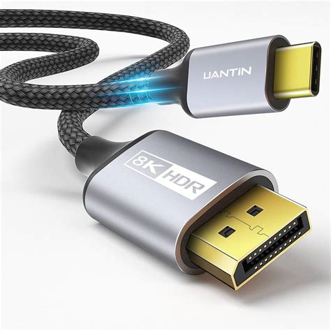 Usb C To Displayport Cable [8k@60hz, 4k@144hz 120hz,, 47% OFF