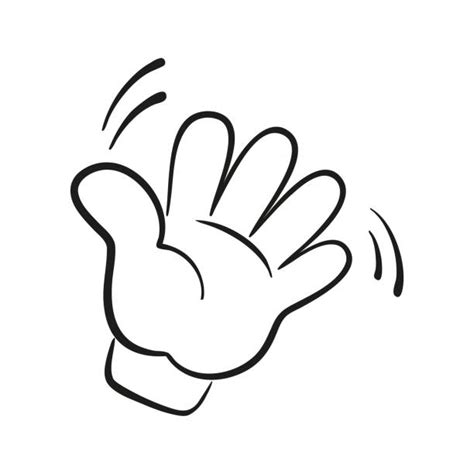 Cartoon Of Hand Waving Goodbye Illustrations, Royalty-Free Vector ...