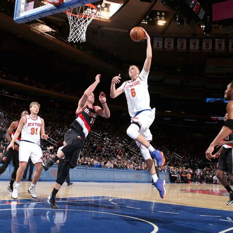 Kristaps Porzingis Has 2nd Career Game with 30-Plus Points in Less Than ...