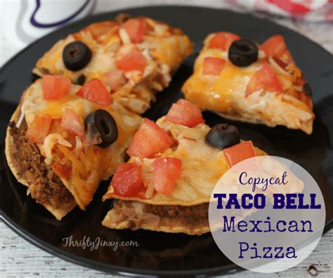 Copycat Taco Bell Mexican Pizza Recipe - Copycat Secrets! - Thrifty Jinxy