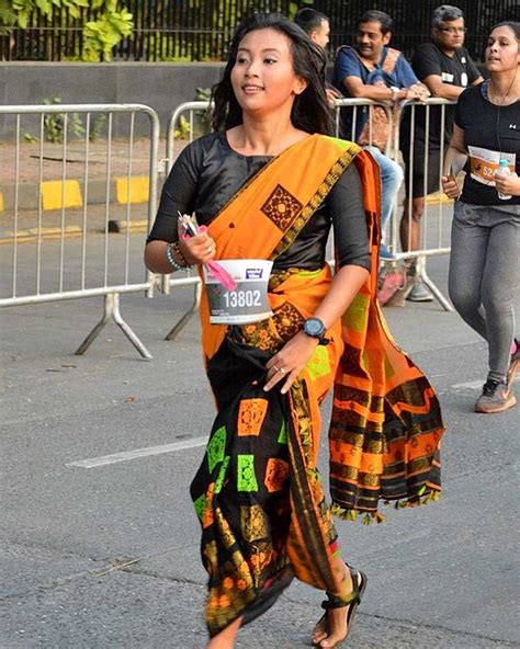 Why Ankita Konwar ran a 10K marathon in a sari - Rediff.com Get Ahead