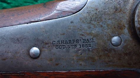 EXTREMELY RARE SHARPS 1869 SPORTING RIFLE