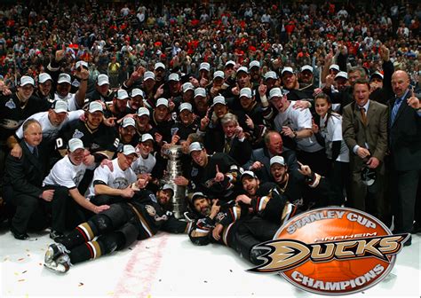 Anaheim Ducks 2007 Stanley Cup Champions | HockeyGods