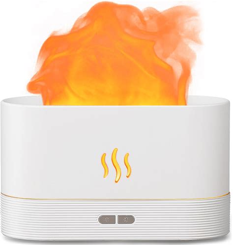 Amazon.com: Flame Air Diffuser Humidifier,Upgraded Scent Diffuser for Essential Oils,Ultrasonic ...