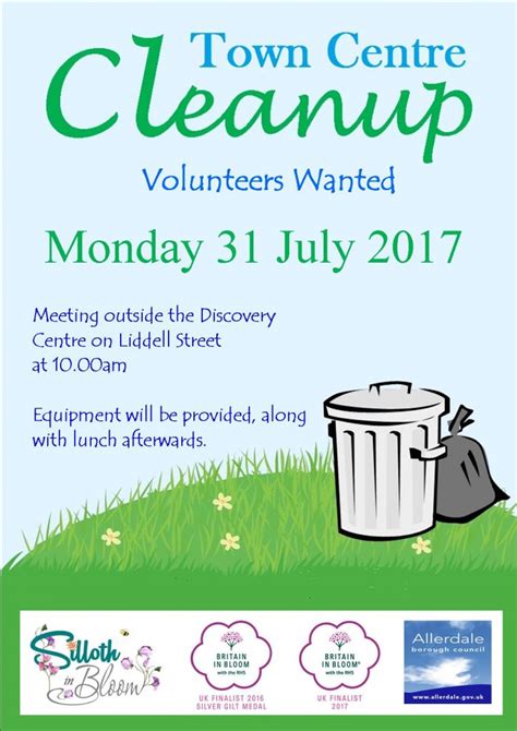 Town Centre Cleanup - 31 July 2017 - Silloth-on-Solway