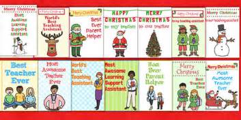 Christmas Wishes for Nursery Staff & School Staff Card Pack