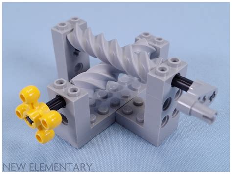 LEGO® parts 73763, 73764 & 3863: A worm gear family | New Elementary: LEGO® parts, sets and ...