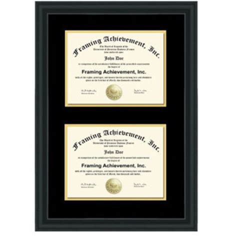 Double Diploma Frame - Etsy