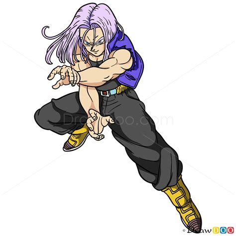 How to Draw Trunks, Dragon Ball Z