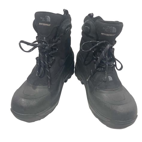 The North Face Men’s Size 8 Black Waterproof Hiking Boots with ...